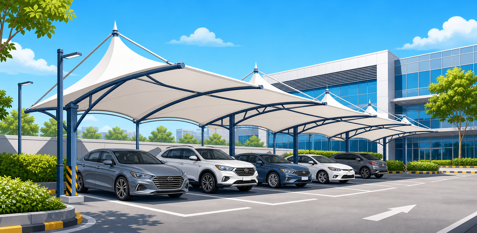 Airport & Aviation Infrastructure Tensile Structures image 4