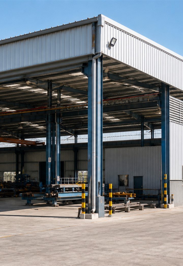 Aircraft Hangar Shed real project image