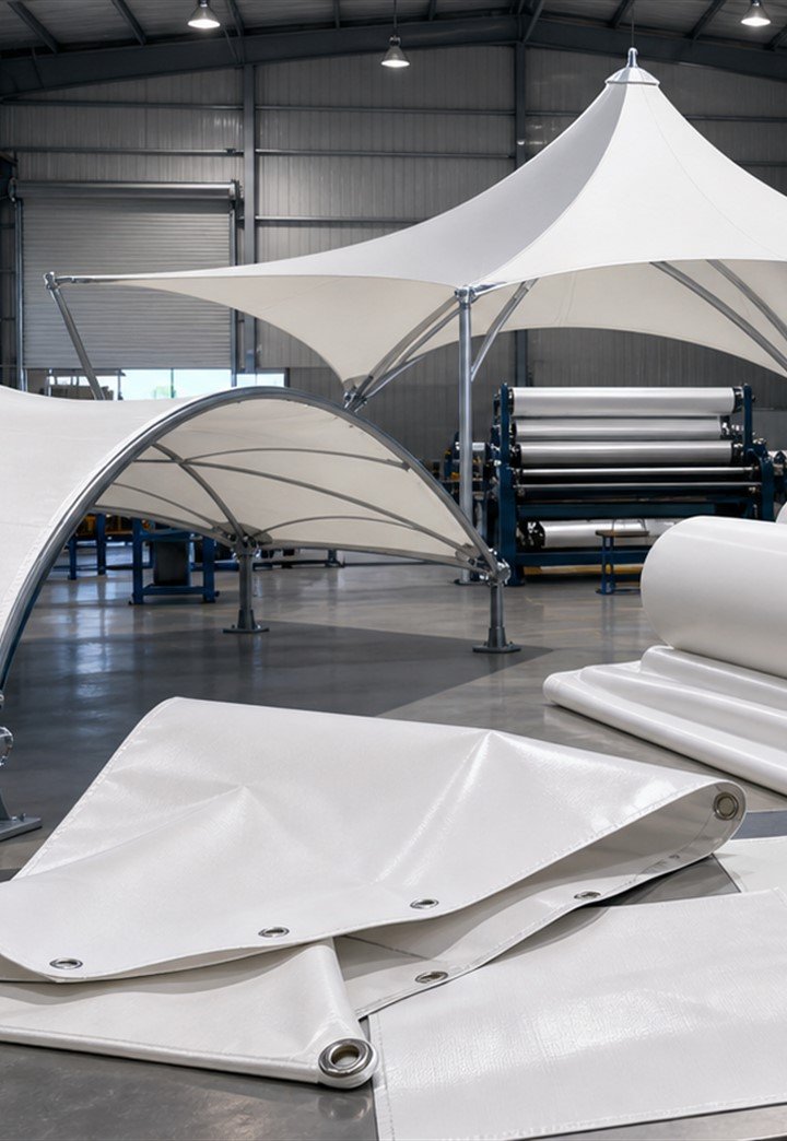 Fabric Tensile Structure real project image