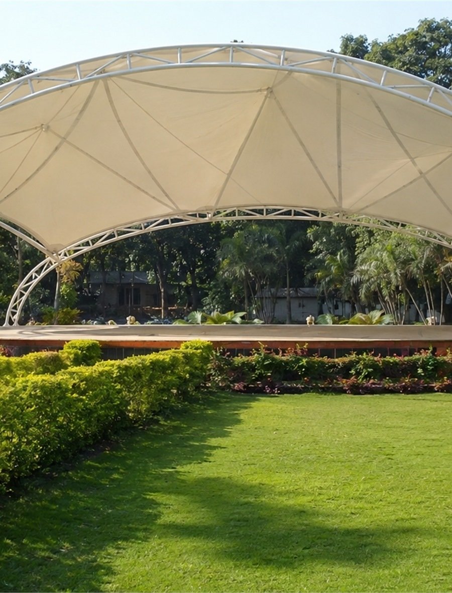 Garden Tensile Structure real project image