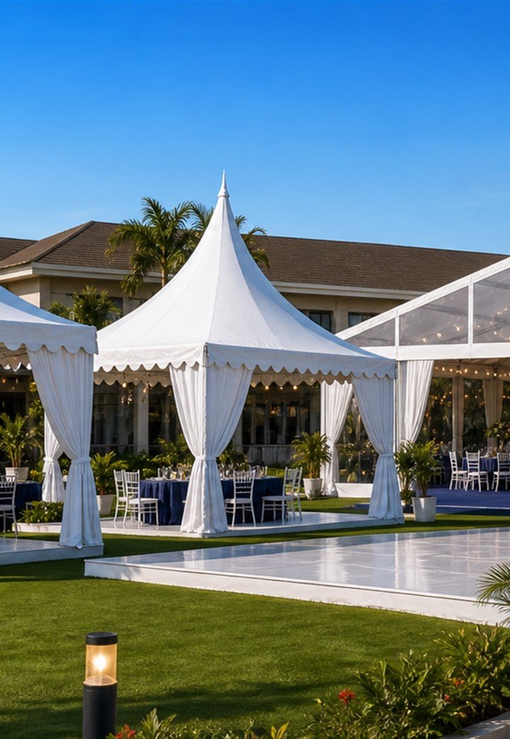 Pagoda Tent real project image