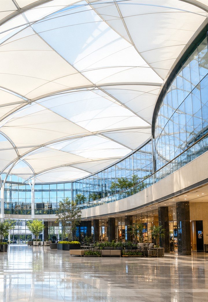 Shopping Mall Tensile Structure product image