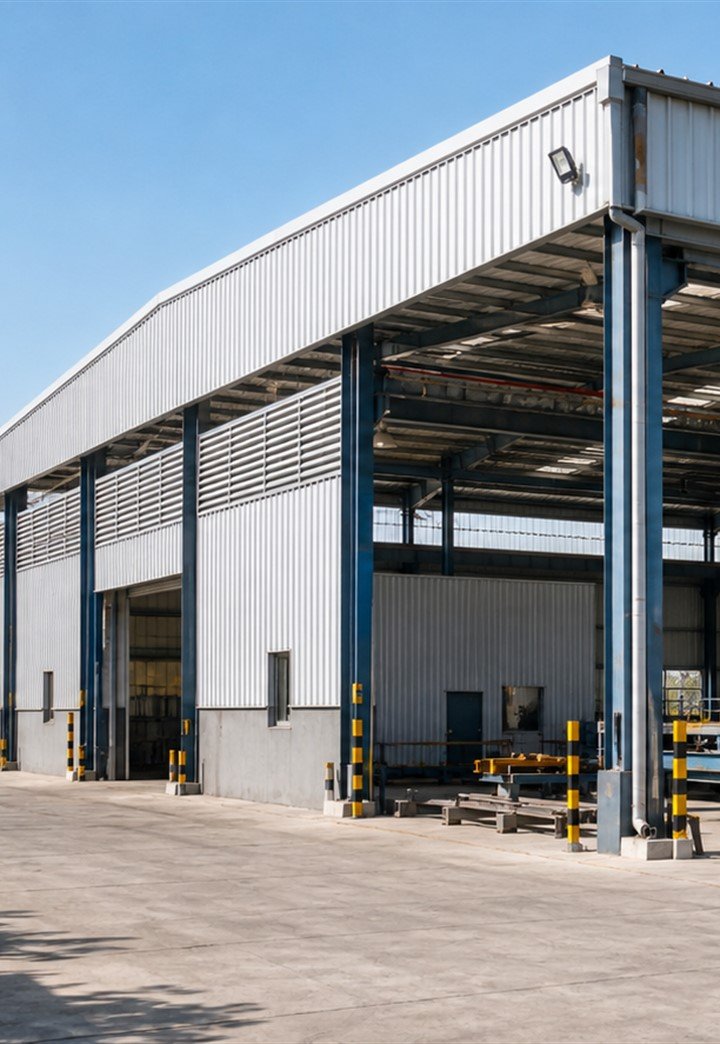 Steel Shed real project image