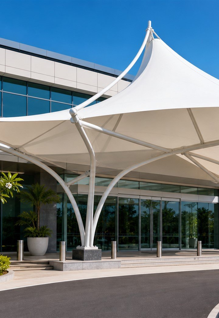 Tensile Canopy real project image