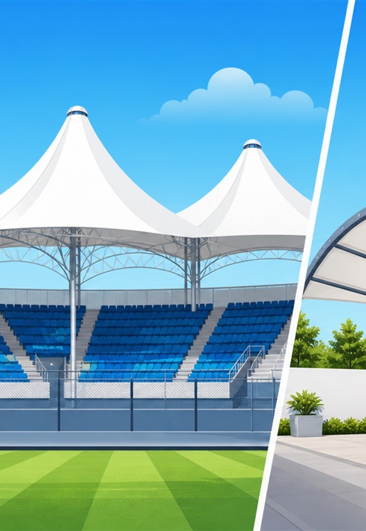 Tensile Structure real project image