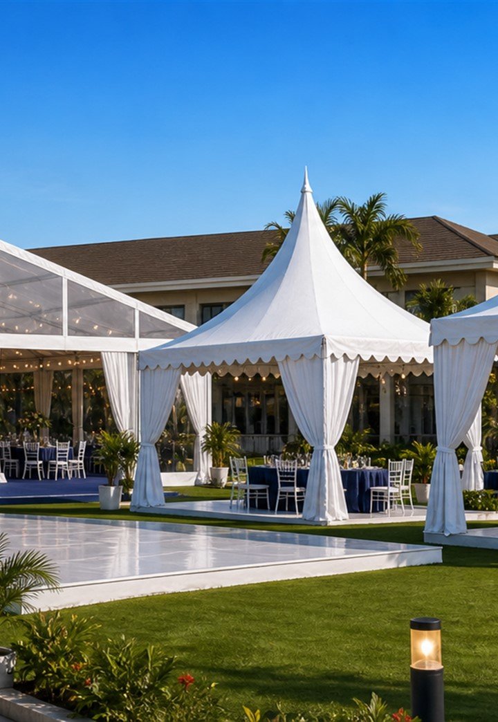 Tents realistic project image