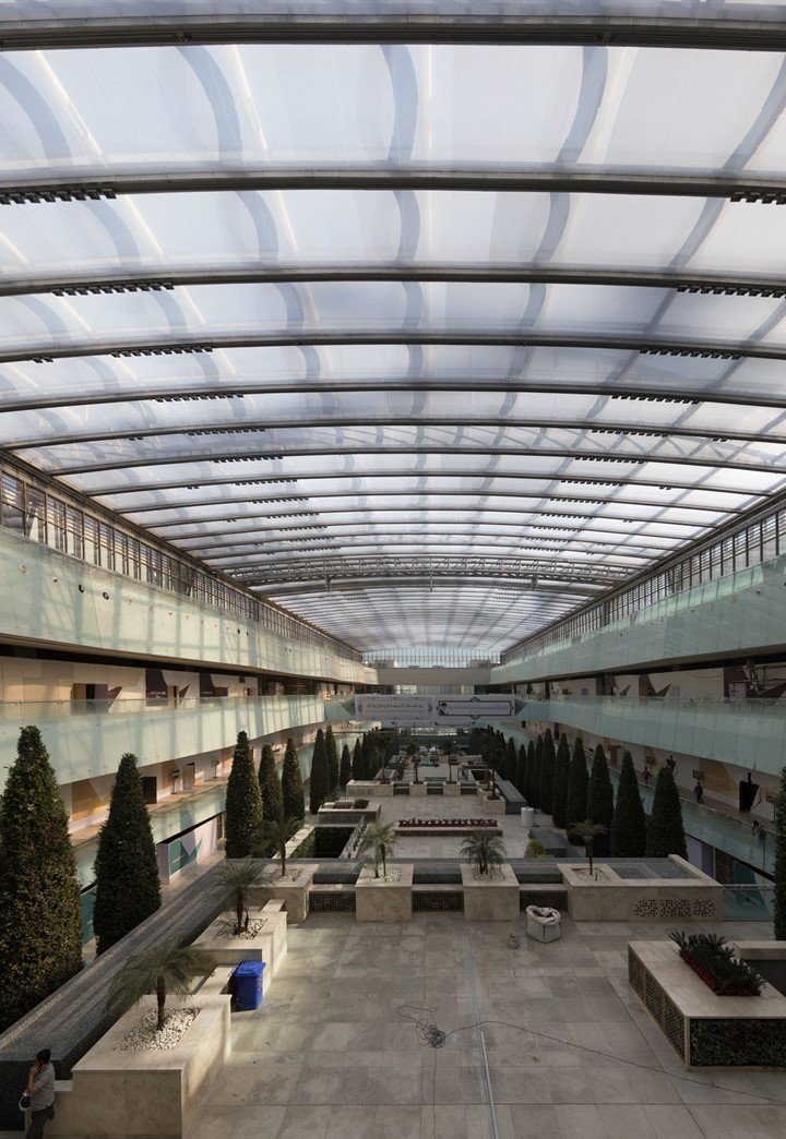 Terrace Tensile Structure real project image